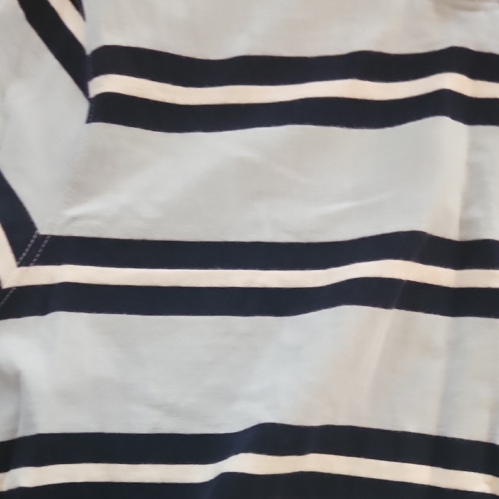 Old NAVY Classic Striped Blue and Black Men's Hoodie Large - Picture 9 of 17